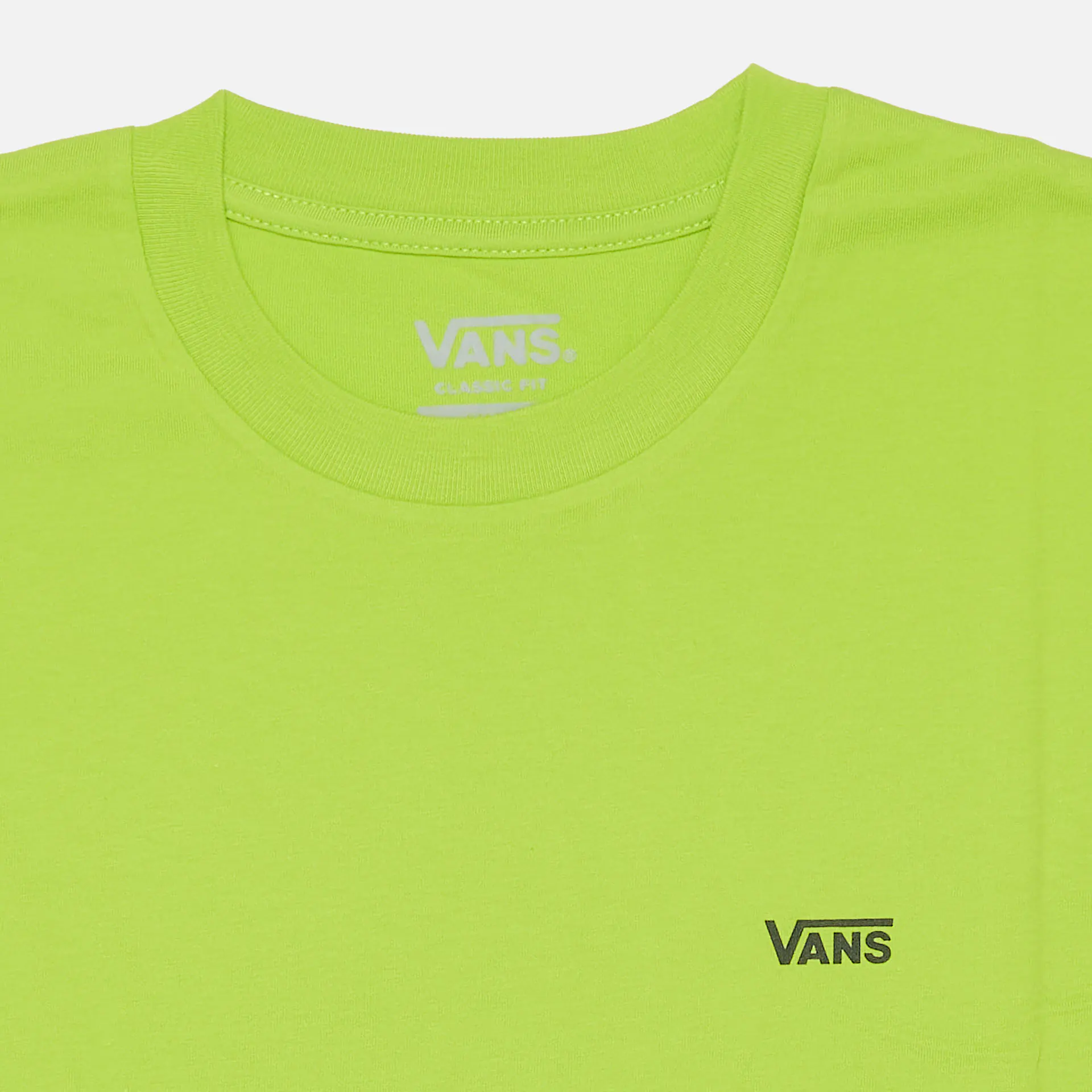 Lime green cheap vans shirt